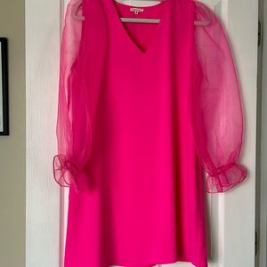 Perfect pink spring and summer dress